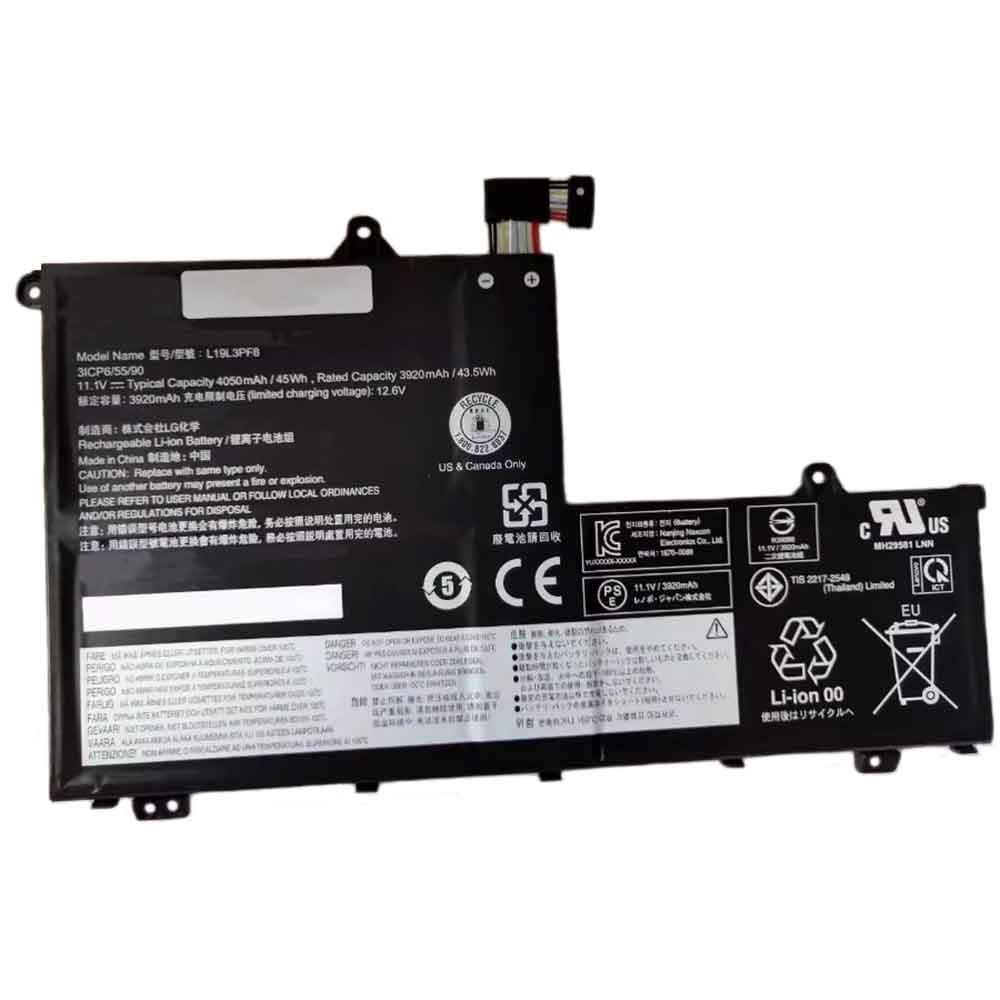 Batería para Y710-Y730a-/IdeaPad-Y710-4054-/-Y730-/-Y730-4053/lenovo-L19L3PF8
